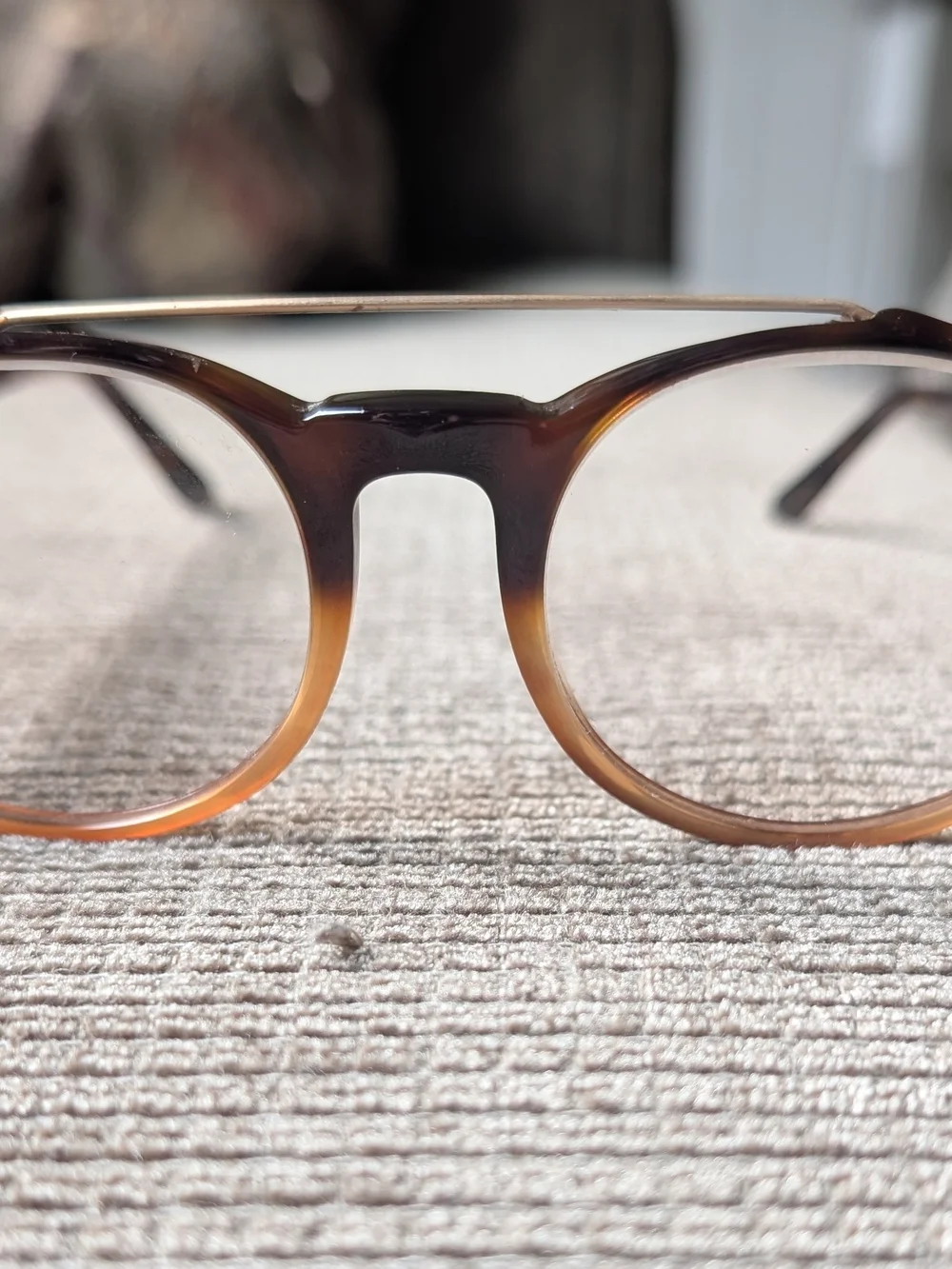 Tom Ford TF5455 056 Round Tortoise Eyeglass Frames 50□20 145 w/ Case